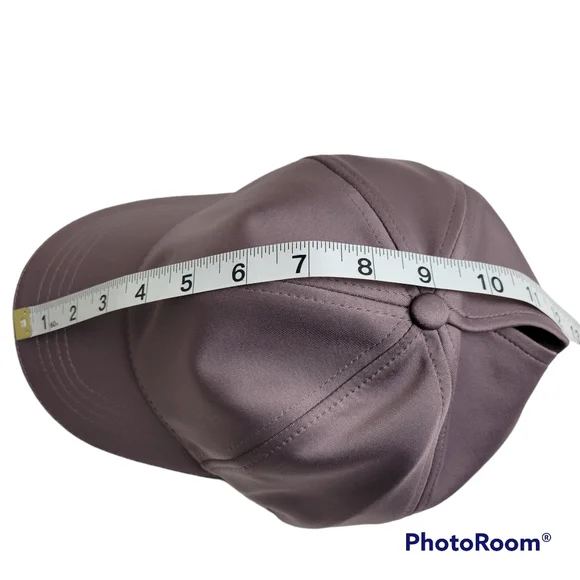 Time and Tru | Lavender Pony Tail Bun Ball Cap Womens Purple Hat - Picture 7 of 11